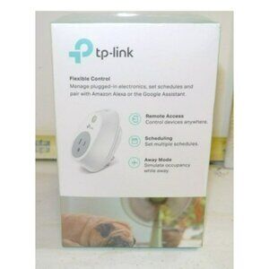 TP Link Smart Wi Fi plug HS 100 Works with Google Assist and Alexa